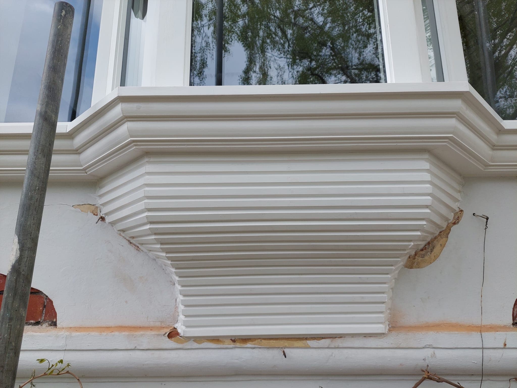 Window seat and storage solution completed
