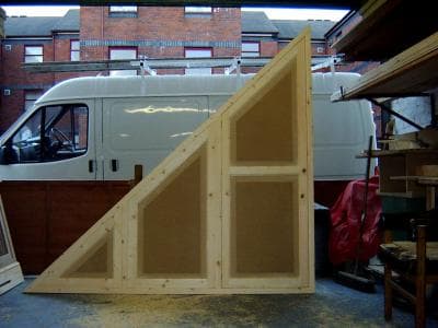 Under stairs storage solution