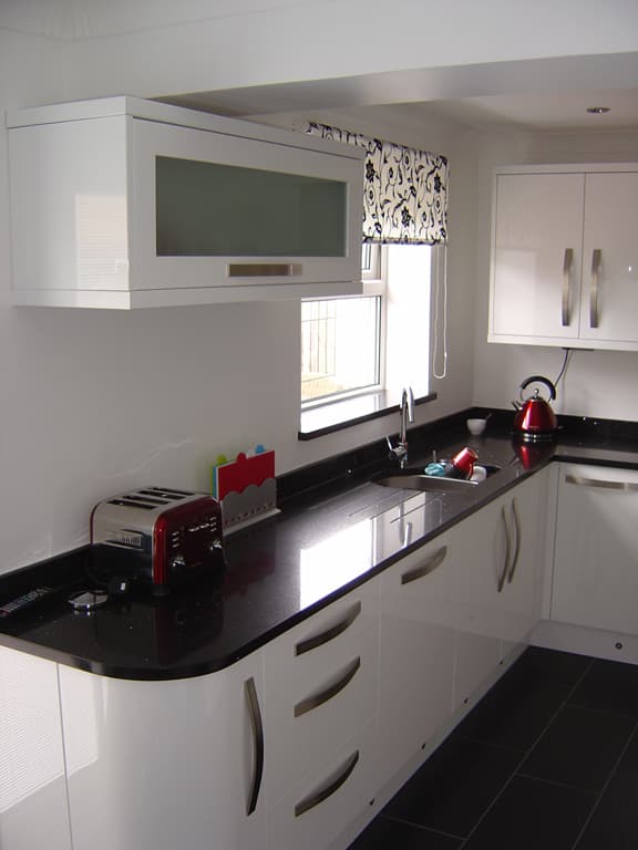 Kitchen with granite worktops