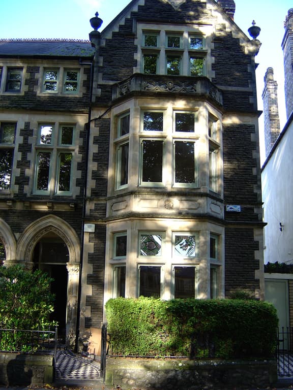 Victorian box sash windows restoration in Cardiff