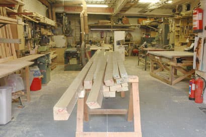 M&L Joinery workshop Cardiff